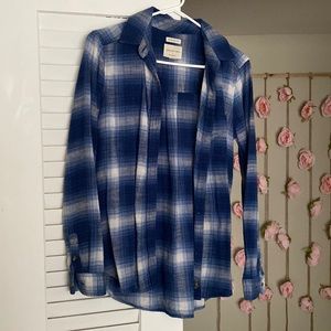 Blue Plaid Flannel